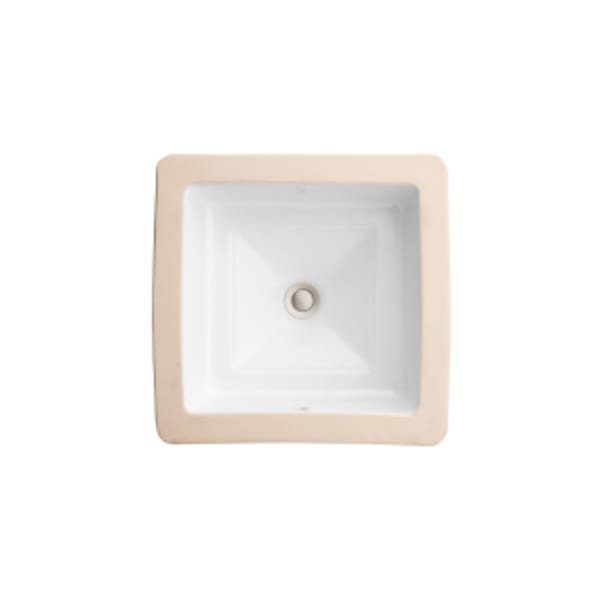 POP® Petite Square Sink in CANVAS WHITE
