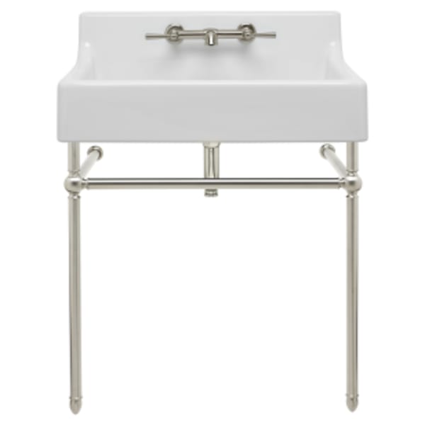 Oak Hill® 24" Console Legs in BRUSHED NICKEL