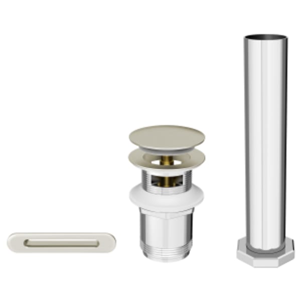 Studio® S Freestanding Bathtub Drain Kit Brushed Nickel