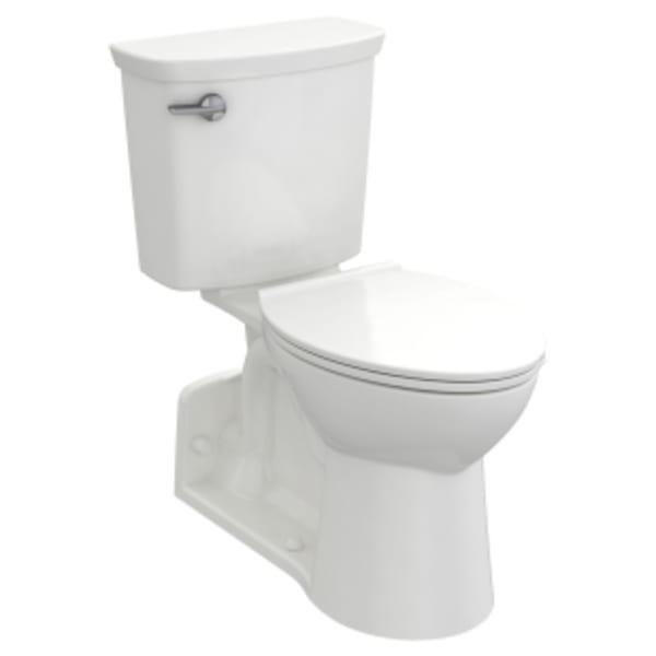 Yorkville® VorMax® Two-Piece 1.28 gpf/4.8 Lpf Chair Height Back Outlet Elongated EverClean® Toilet White
