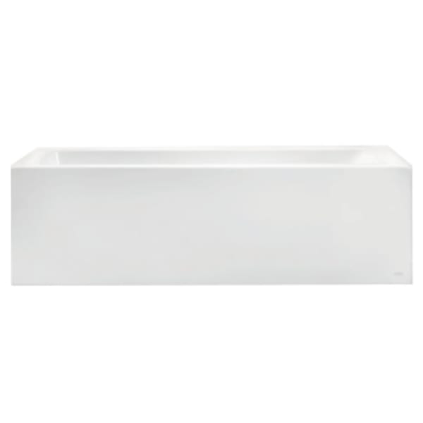 Studio® 60" x 30" Integral Apron Bathtub Above Floor Rough With Left-Hand Drain White