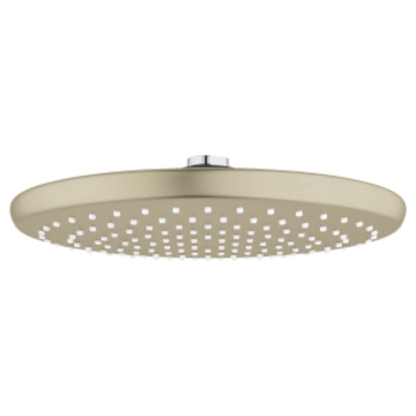 250 Rain Shower Head, 9-7/8" - 1 Spray, 1.75 gpm in GROHE BRUSHED NICKEL