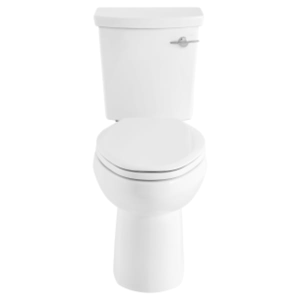H2Option® ADA Two-Piece Dual Flush 1.28 gpf/4.8 Lpf and 0.92 gpf/3.5 Lpf Chair Height Right-Hand Trip Lever Elongated Toilet Less Seat White