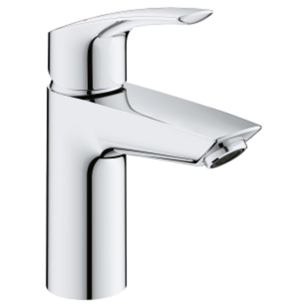 Single Hole Single-Handle S-Size Bathroom Faucet 1.2 GPM Less Drain in GROHE CHROME