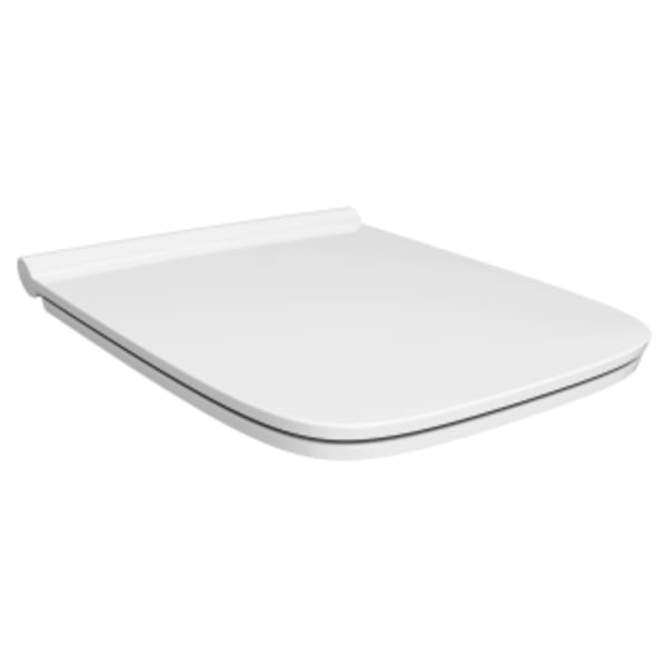 DXV Modulus® Elongated Closed Front Toilet Seat in CANVAS WHITE
