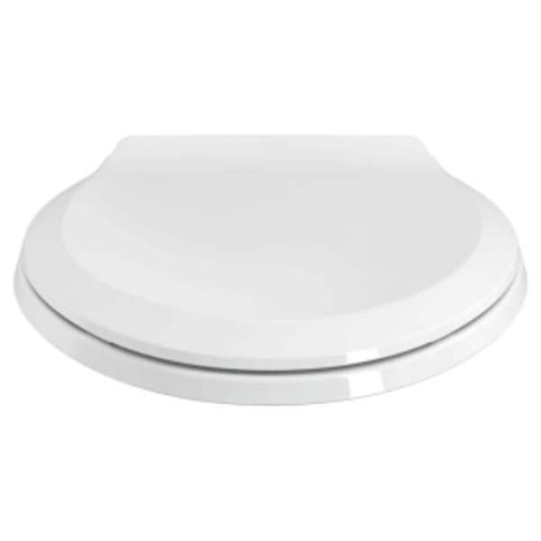 Transitional Slow-Close Elongated Toilet Seat White