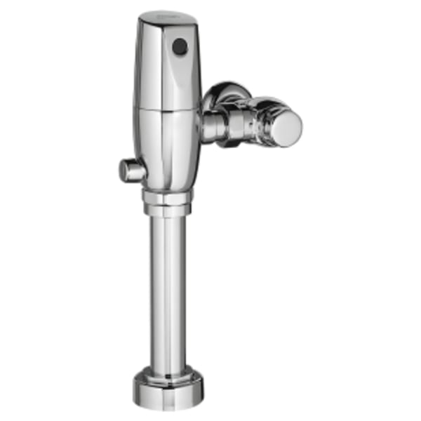 Ultima Selectronic Touchless Toilet Flush Valve, Piston-Type, Battery, Dual Flush 1.6/ 1.1 gpf (6.0/4.2 Lpf) Chrome