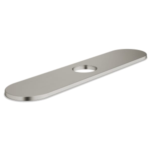 Clean IR® 8-Inch Deck Plate Brushed Nickel