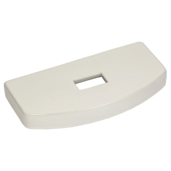 Boulevard® One-Piece Dual Flush Toilet Tank Cover White