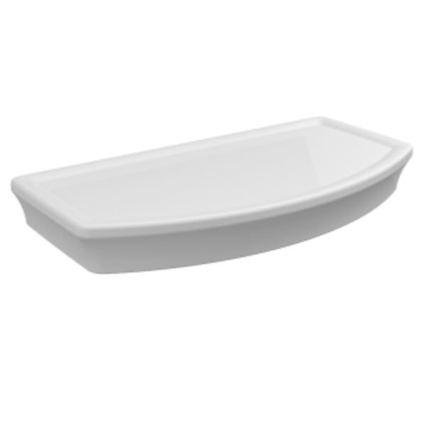 Wyatt® Toilet Tank Cover in CANVAS WHITE