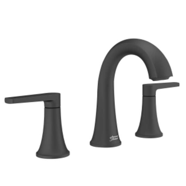 Becklow 8-Inch Widespread Bathroom Faucet Matte Black
