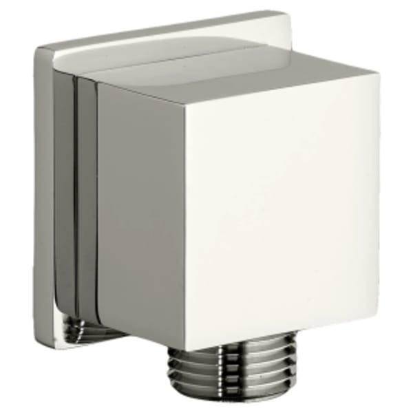 Square Wall Supply Polished Nickel