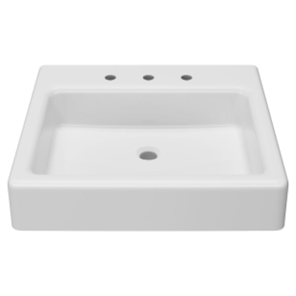 Oak Hill® 24" Sink, 3-Hole in CANVAS WHITE
