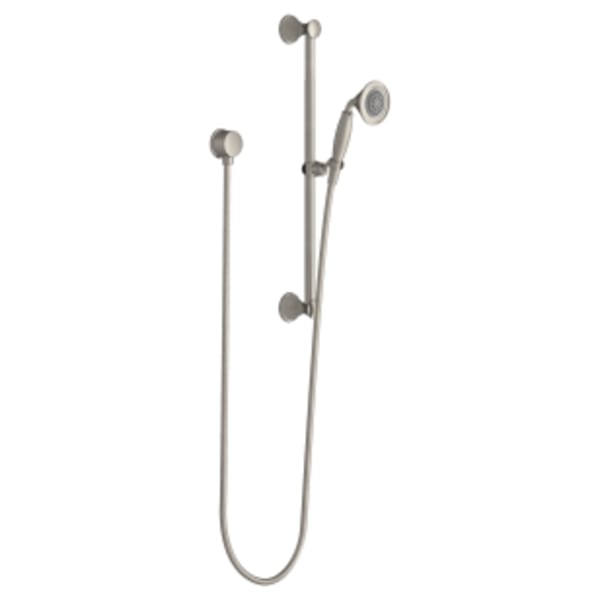 Fitzgerald® Personal Hand Shower Set with Adjustable 24" Slide Bar in BRUSHED NICKEL