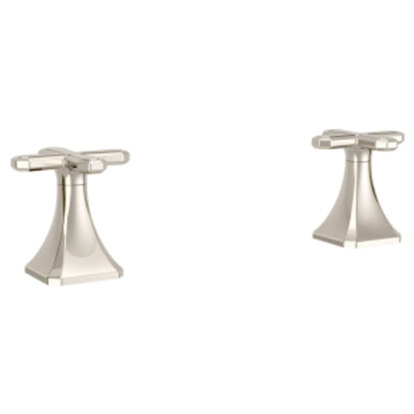 Belshire® Cross Handles Only for Widespread Bathroom Faucet in PLATINUM NICKEL