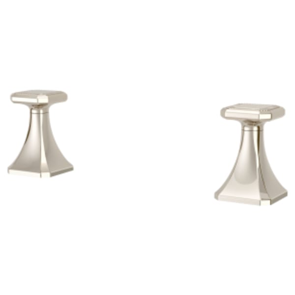 Belshire® Cushion Handles Only for Widespread Bathroom Faucet in PLATINUM NICKEL