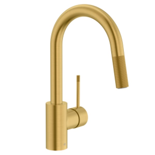 Etre™ Single Handle Bar Faucet with Lever Handle in SATIN BRASS