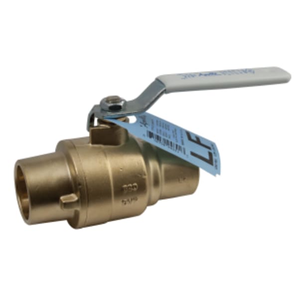 Apollo Full Port Lead Free Brass Ball Valve with Standard Configuration 1/2" (2 x Solder)