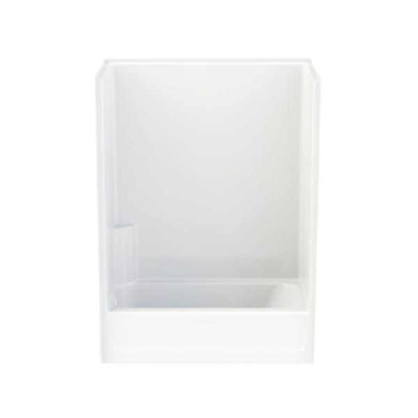 6032CTT 60 x 32 AcrylX Alcove Left-Hand Drain One-Piece Tub Shower in White