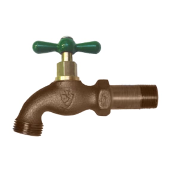 Standard Hose Bib 1/2" MIP Shank-On Thread Lead Free
