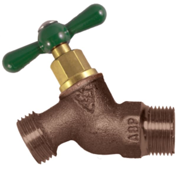 No-Kink Hose Bib 3/4" MIP Vacuum Breaker Lead Free