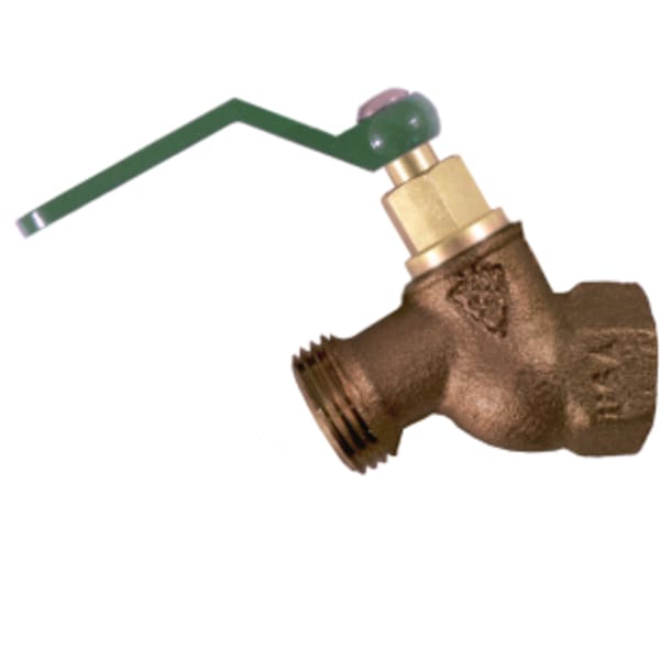 No-Kink Hose Bib 3/4" FIP Vacuum Breaker Loose Key Lead Free