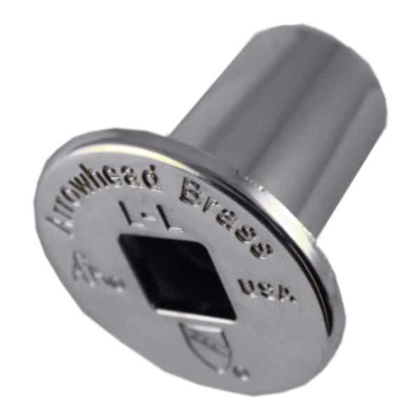 Escutcheon/Flange for Log Lighter Valve 258 / 259, Chrome