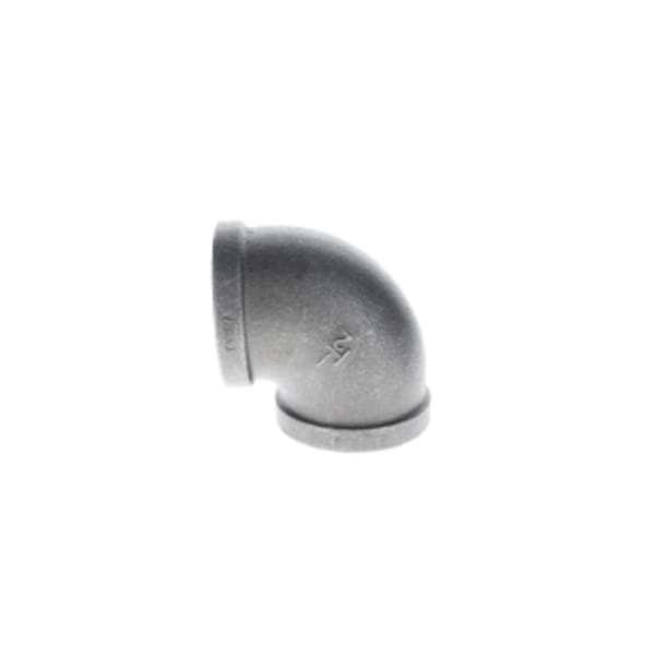 1-1/2" Galvanized Malleable 90 Degree Elbow FPT x FPT