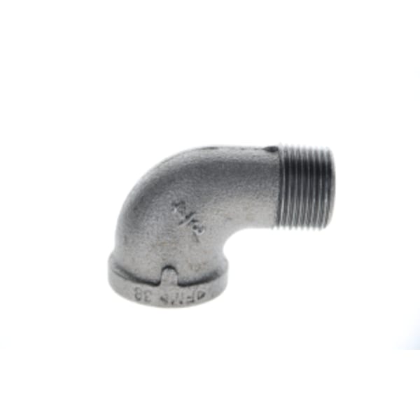 3/4" Black Malleable 90 Degree Street Elbow FPT x MPT