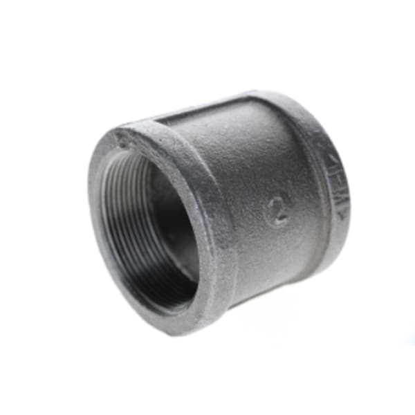 2" Black Malleable Coupling FPT x FPT