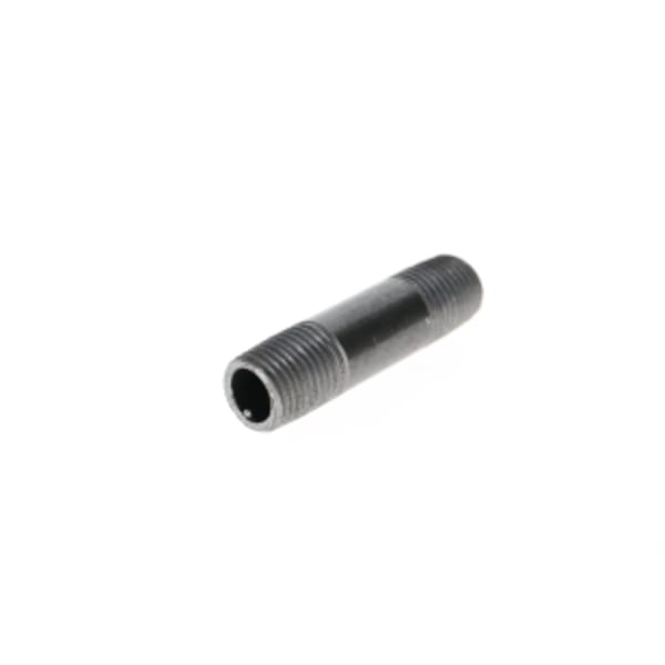 1/8" x 3-1/2" - Black Iron Nipple