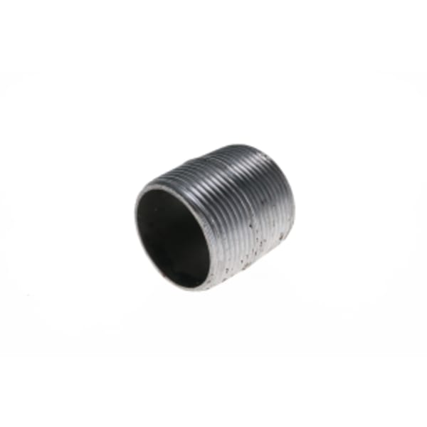 1-1/4" x Close - Black Iron Nipple