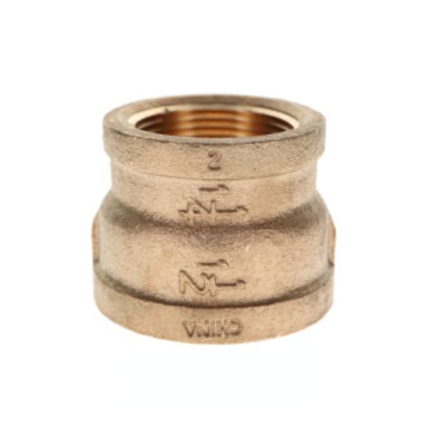 1-1/2" x 1-1/4" - Brass Reducing Coupling