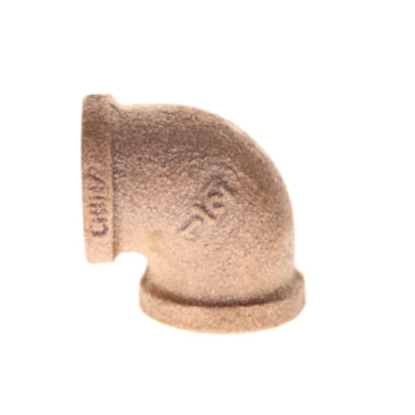 1/2" - 90 Deg Bronze Elbow - Lead Free - FNPT x FNPT