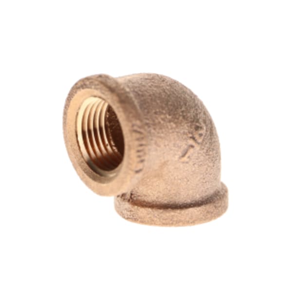 1/8" - 90 Deg Bronze Elbow - Lead Free - FNPT x FNPT