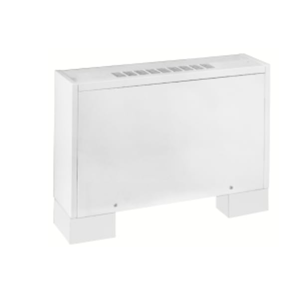 16400 BTU/hr Cabinet Heater - Floor Mount, Bottom Inlet, Side Outlet