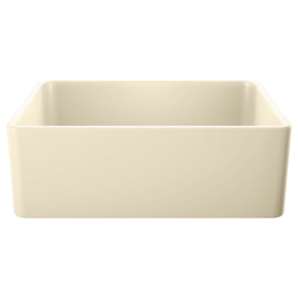 Cerana 30" Apron Single Bowl Farmhouse Sink - Biscuit