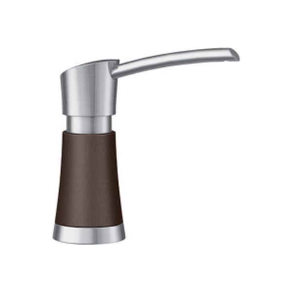 Artona Soap Dispenser - PVD Steel/Café