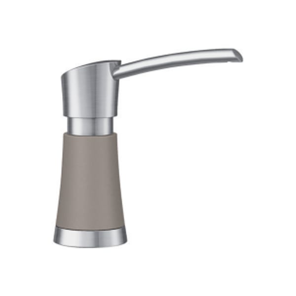 Artona Soap Dispenser - PVD Steel/Truffle