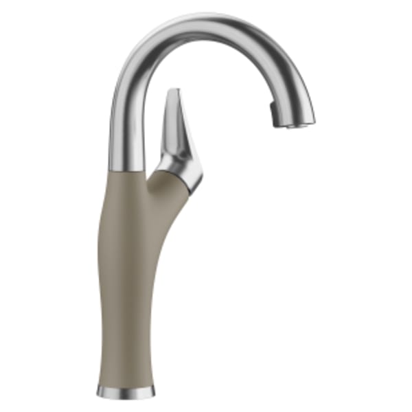 Artona Bar Faucet 1.5 GPM - PVD Steel/Truffle