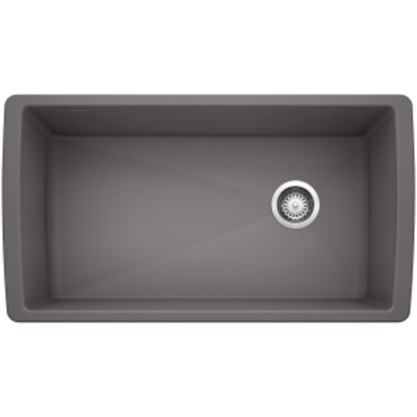 Diamond Super Single Bowl Kitchen Sink - Cinder