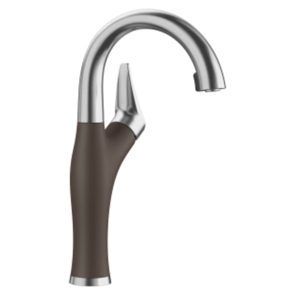 Artona Bar Faucet 1.5 GPM - PVD Steel/Café