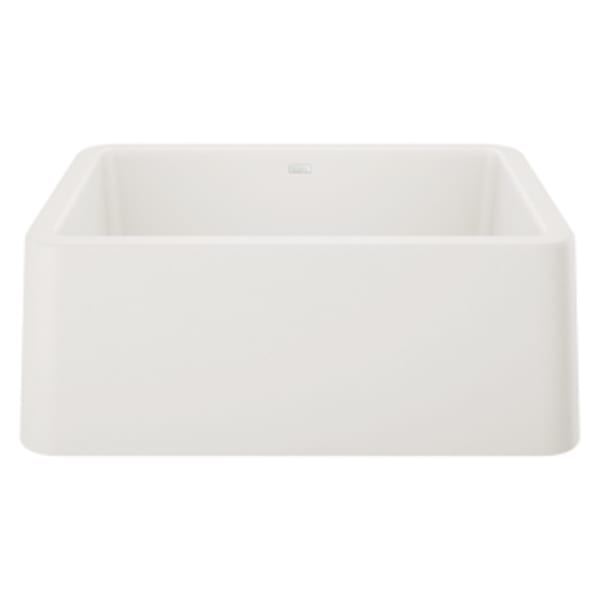 Ikon 27" Apron Single Bowl Farmhouse Sink - White
