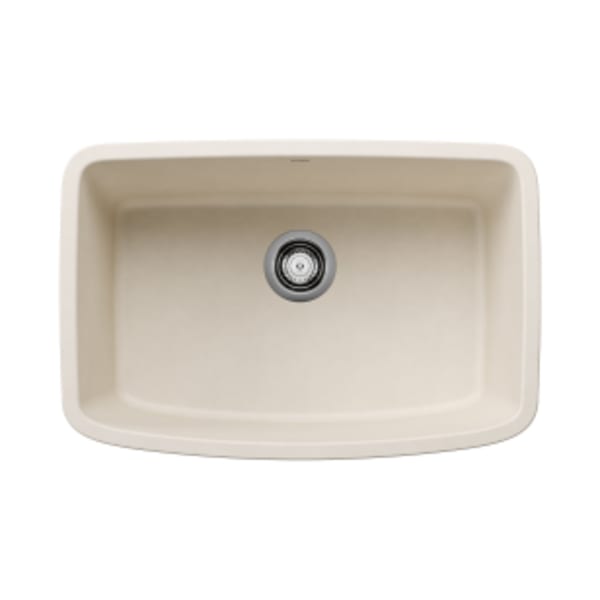 Valea 27" Single Bowl Kitchen Sink - Soft White
