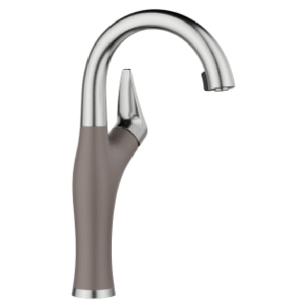 Artona Bar Faucet 1.5 GPM - PVD Steel/Volcano Gray