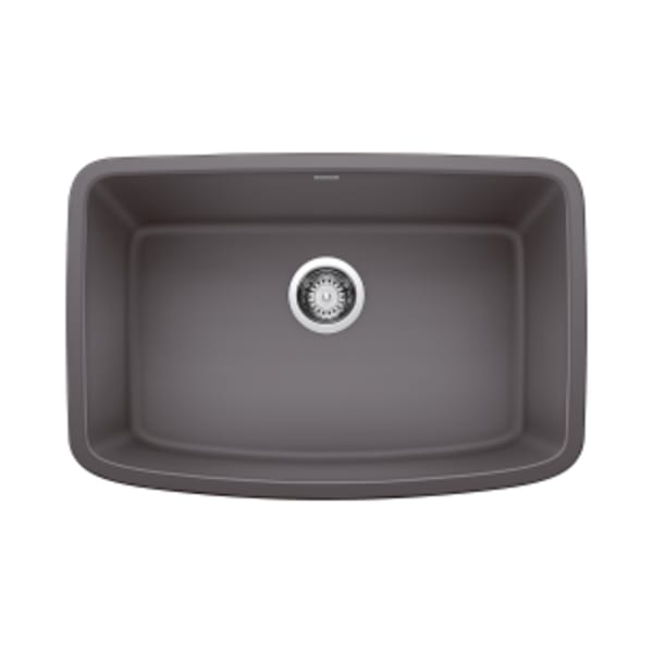 Valea 27" Single Bowl Kitchen Sink - Cinder