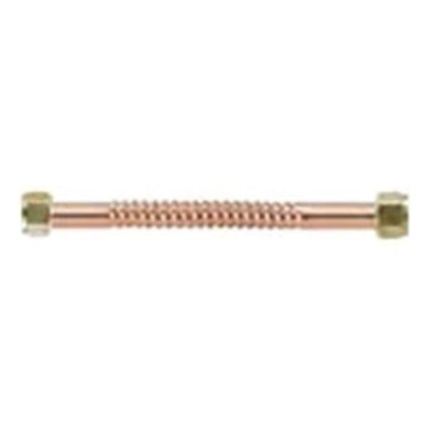 3/4" x 3/4" Water Heater Supplies - 18", FIP x FIP, Copper