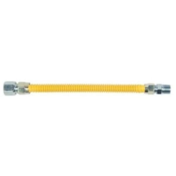 1/2" x 1/2" Gas Supply - 12", FIP x MIP