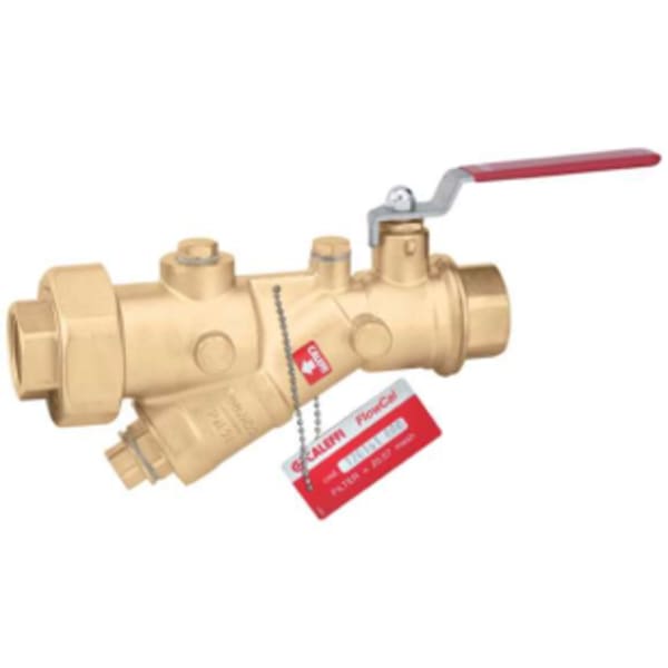 FlowCal™ Y-Strainer 1" NPT w/ball Valve