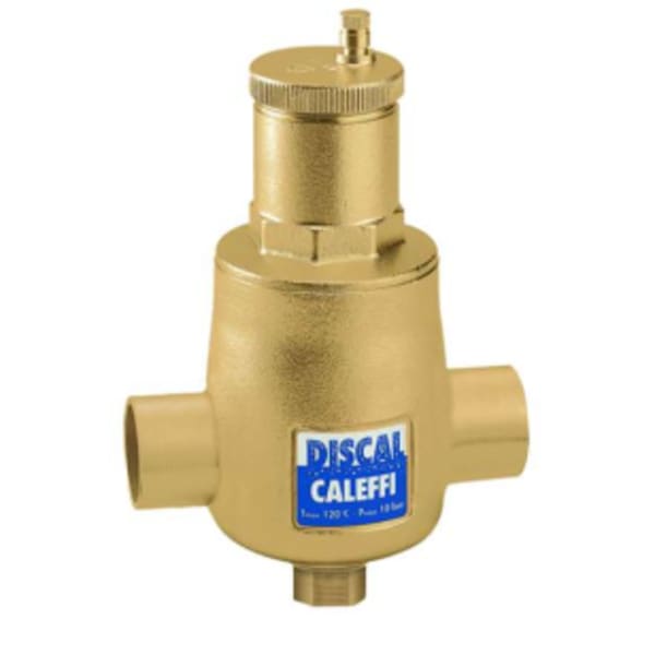 DISCAL® Air Separator 2" Sweat w/ Expansion Tank Check